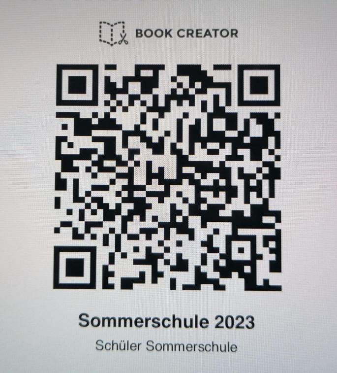 QR Code - zum Buch Sommerschule 2023
